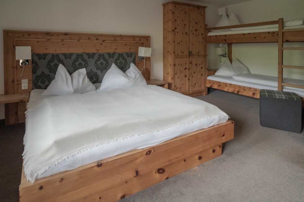 Schlafzimmer mit Stockbett Apartment Supersize